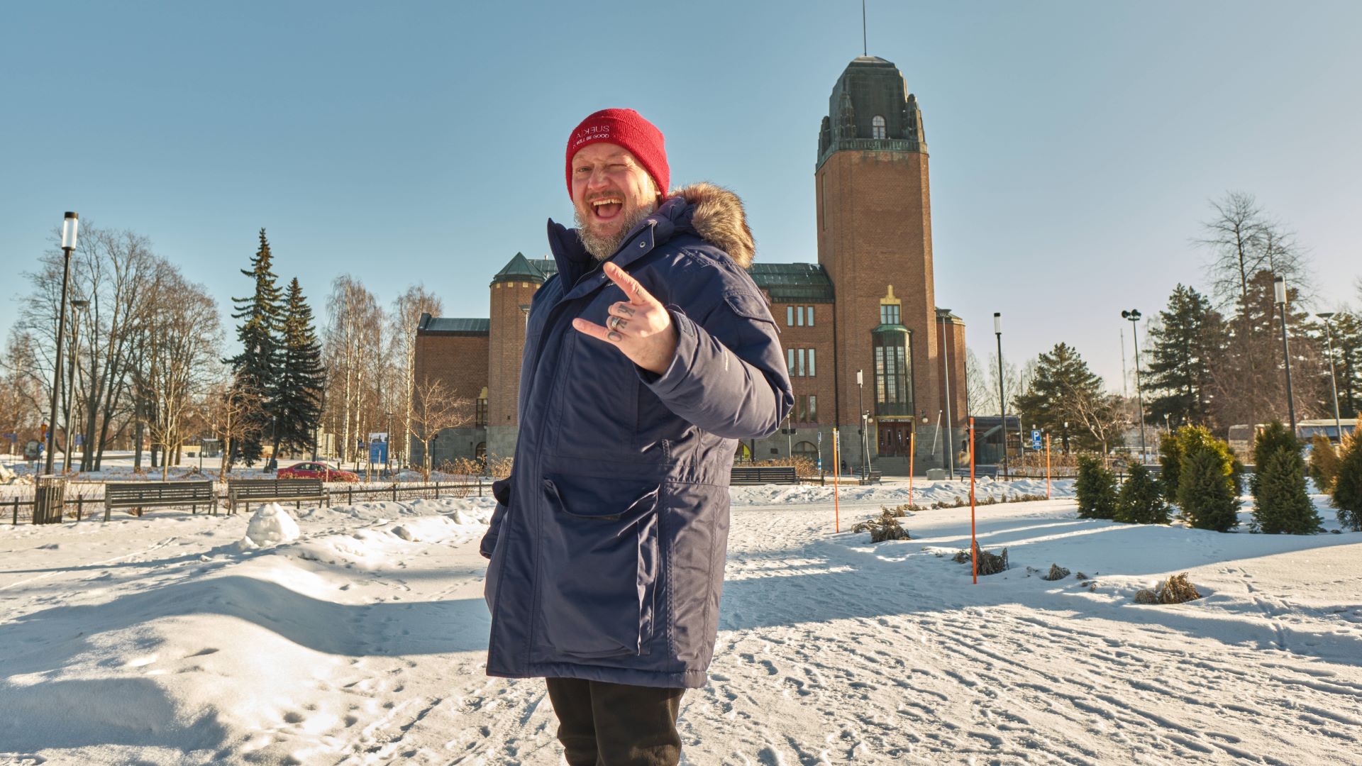 Jarp­pi expe­riences Joen­suu in a who­le new way