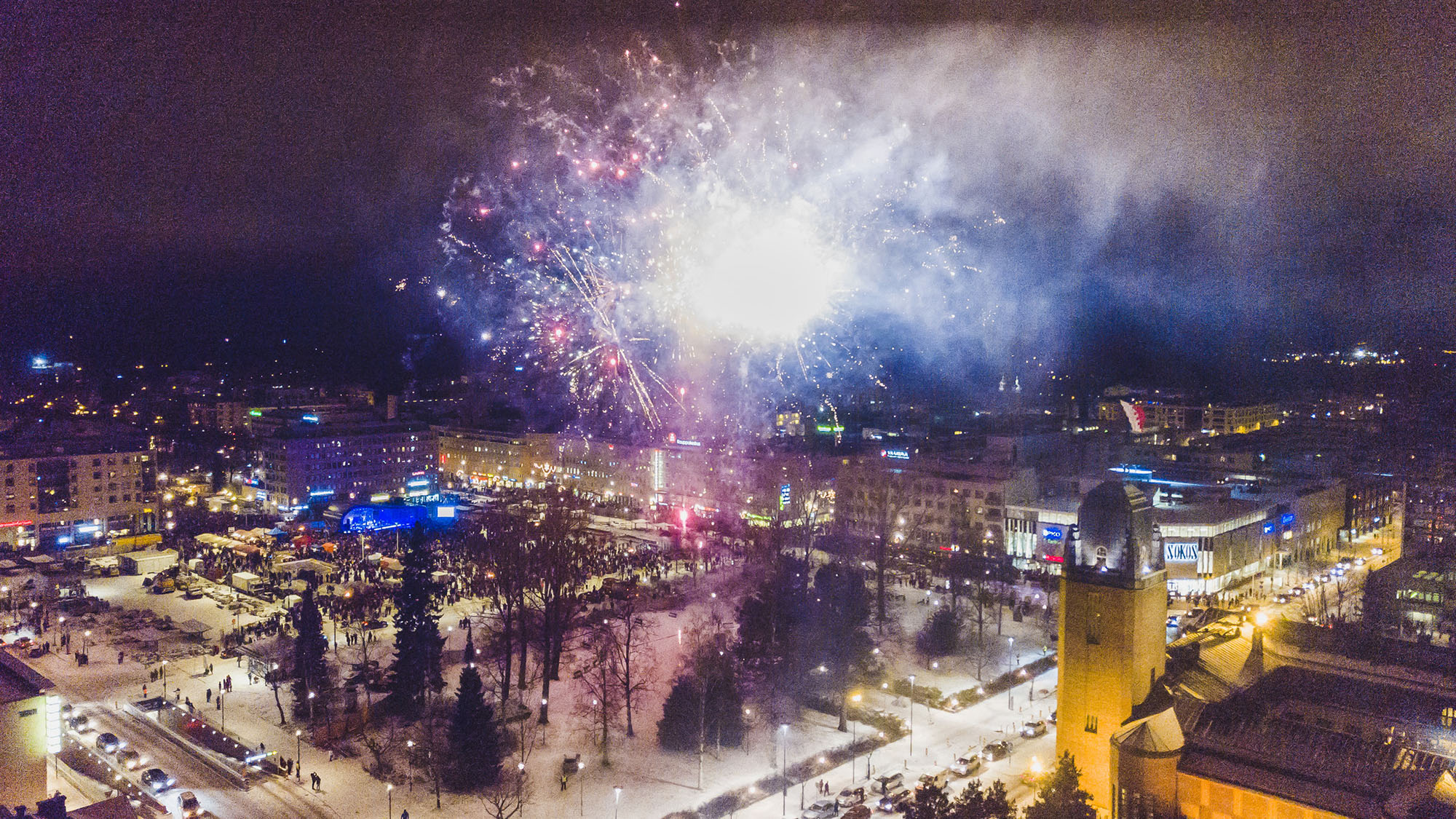 Uutenavuotena ei ilotulituksia