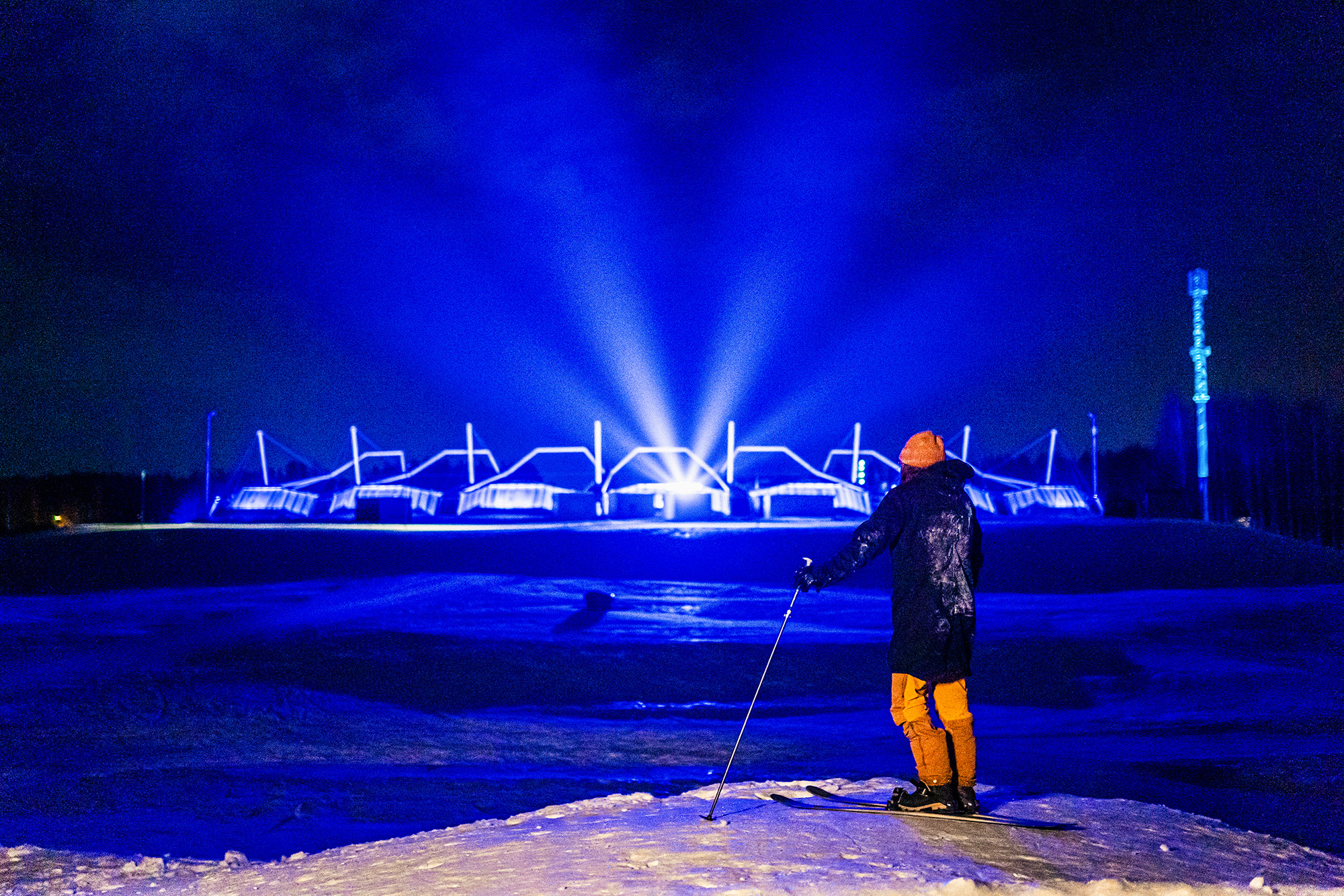 Valoa ladun pääs­sä